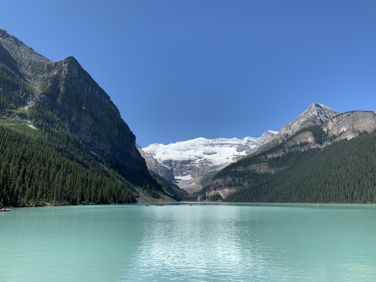 Photograph of a Lake Louise in Banff, Alberta